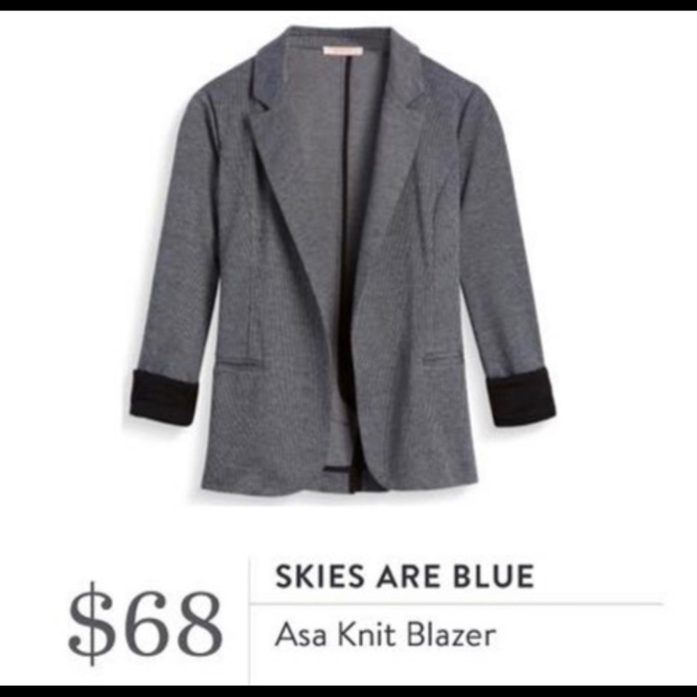 Skies Are Blue Asa knit Blazer